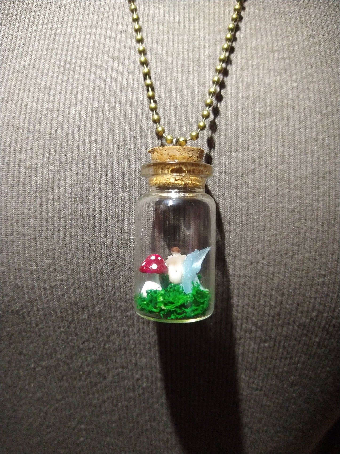 Fairy in a Jar Necklace