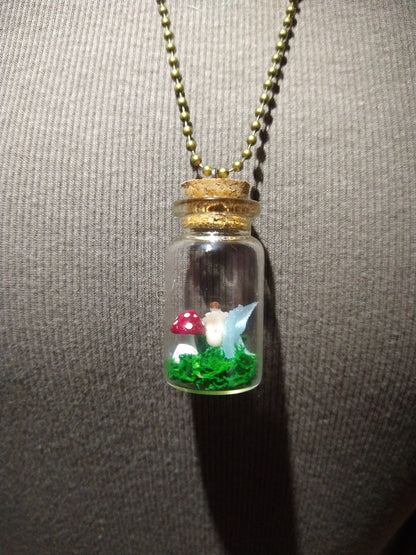 Fairy in a Jar Necklace
