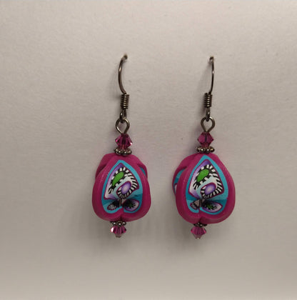 3D and Kind of Trippy Earrings